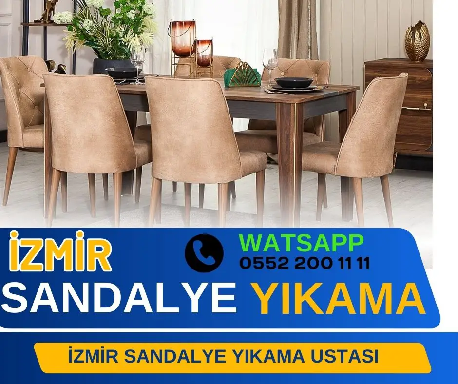 İzmir Sandalye Yıkama